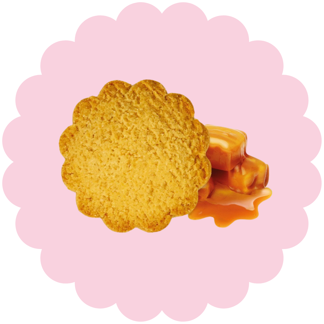 Biscuits Girasoli au caramel sans gluten