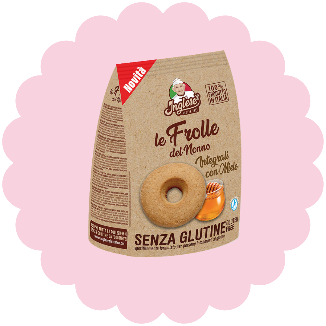 Biscuits sablés complets au miel sans gluten