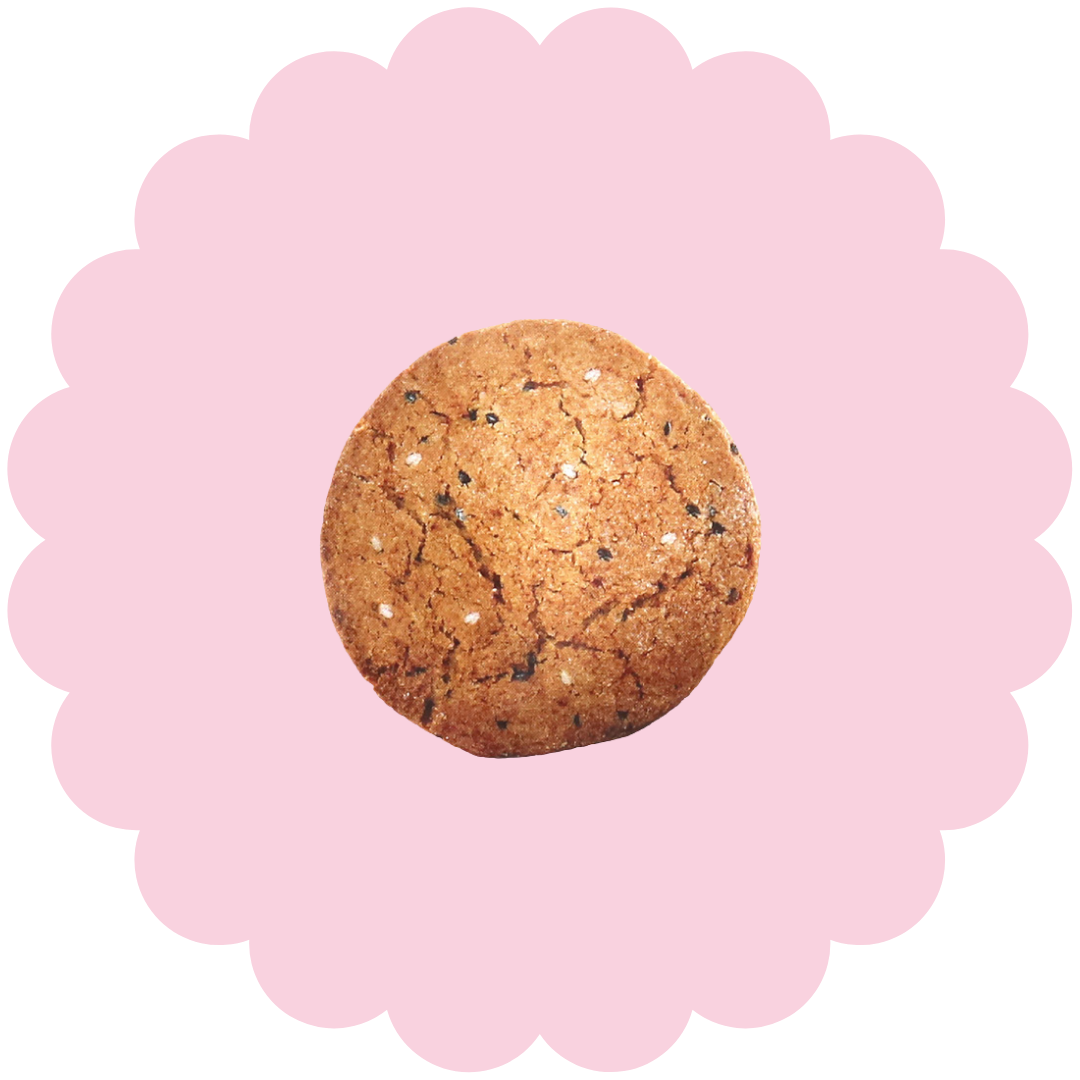 Biscuits complets au riz et aux graines de chia sans gluten et sans sucres ajoutés
