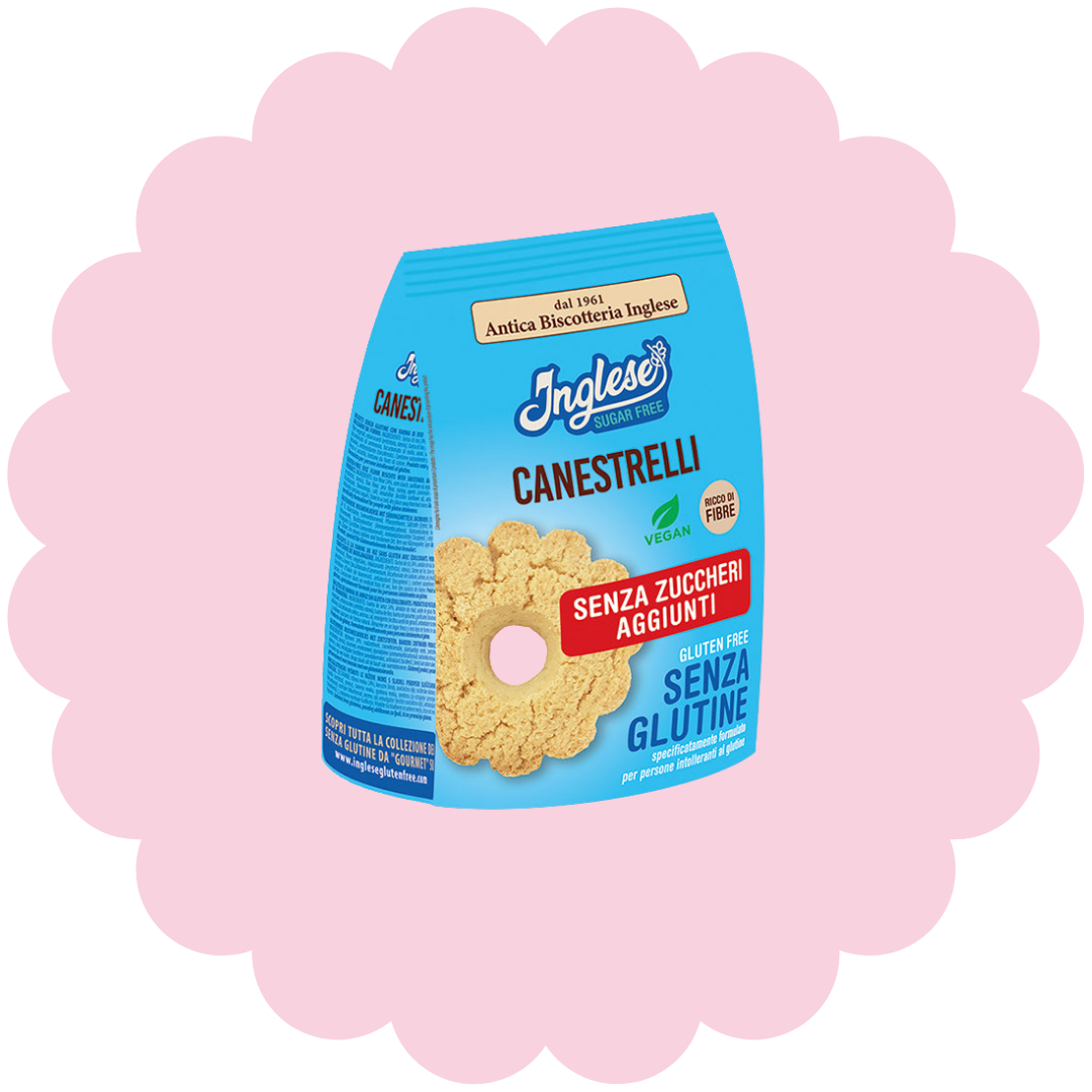 Canestrelli sans gluten et sans sucres ajoutés