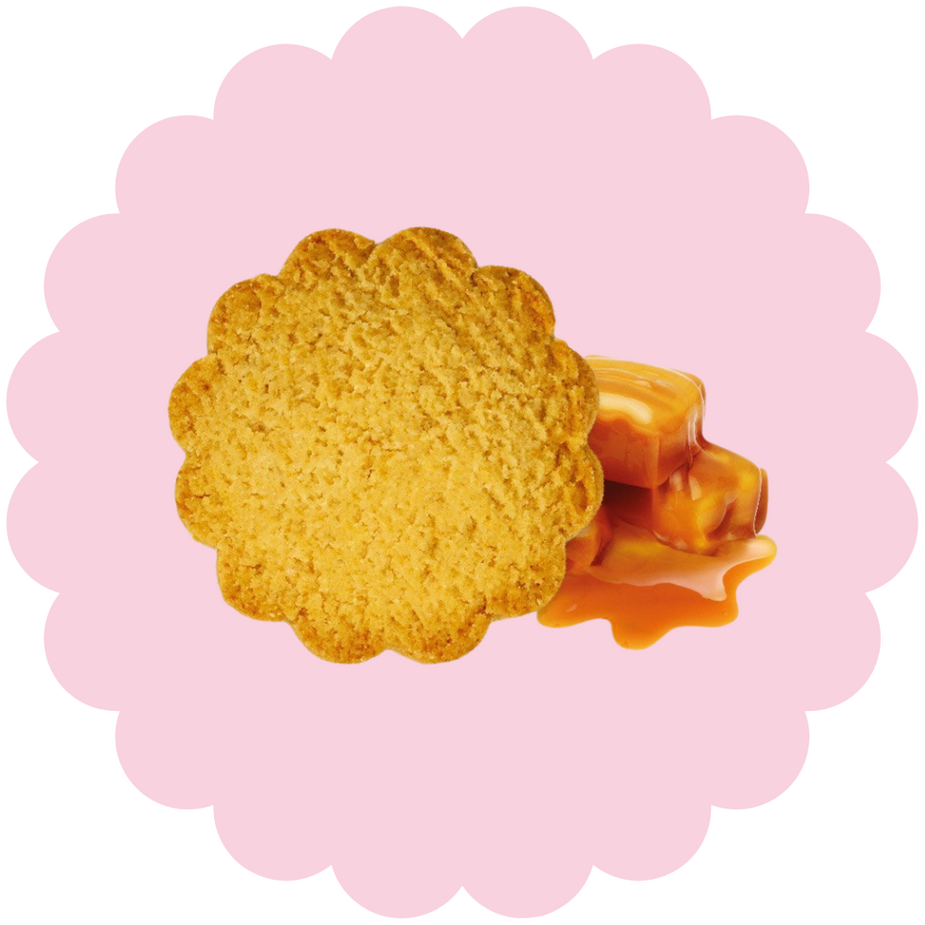 Biscuits Girasoli au caramel sans gluten