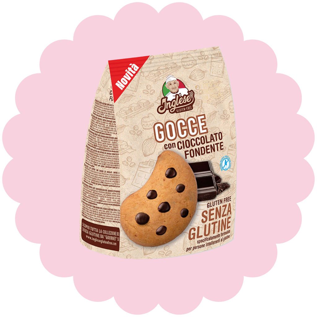 Biscuits Gocce aux pépites de chocolat sans gluten