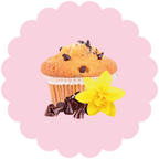 Muffins à la vanille aux pépites de chocolat sans gluten (4 pièces)