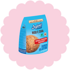 Biscuits complets au riz et aux graines de chia sans gluten et sans sucres ajoutés