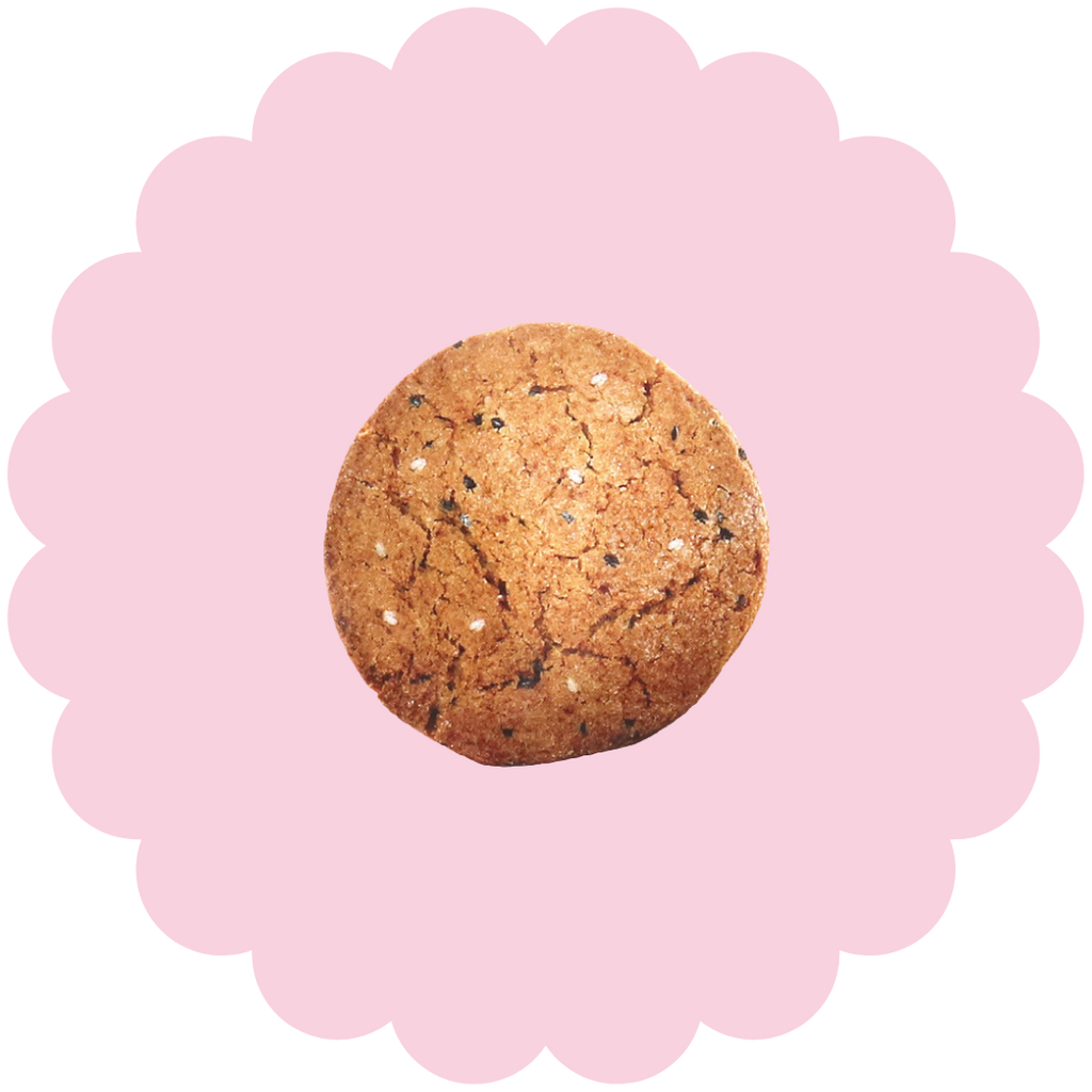 Biscuits complets au riz et aux graines de chia sans gluten et sans sucres ajoutés