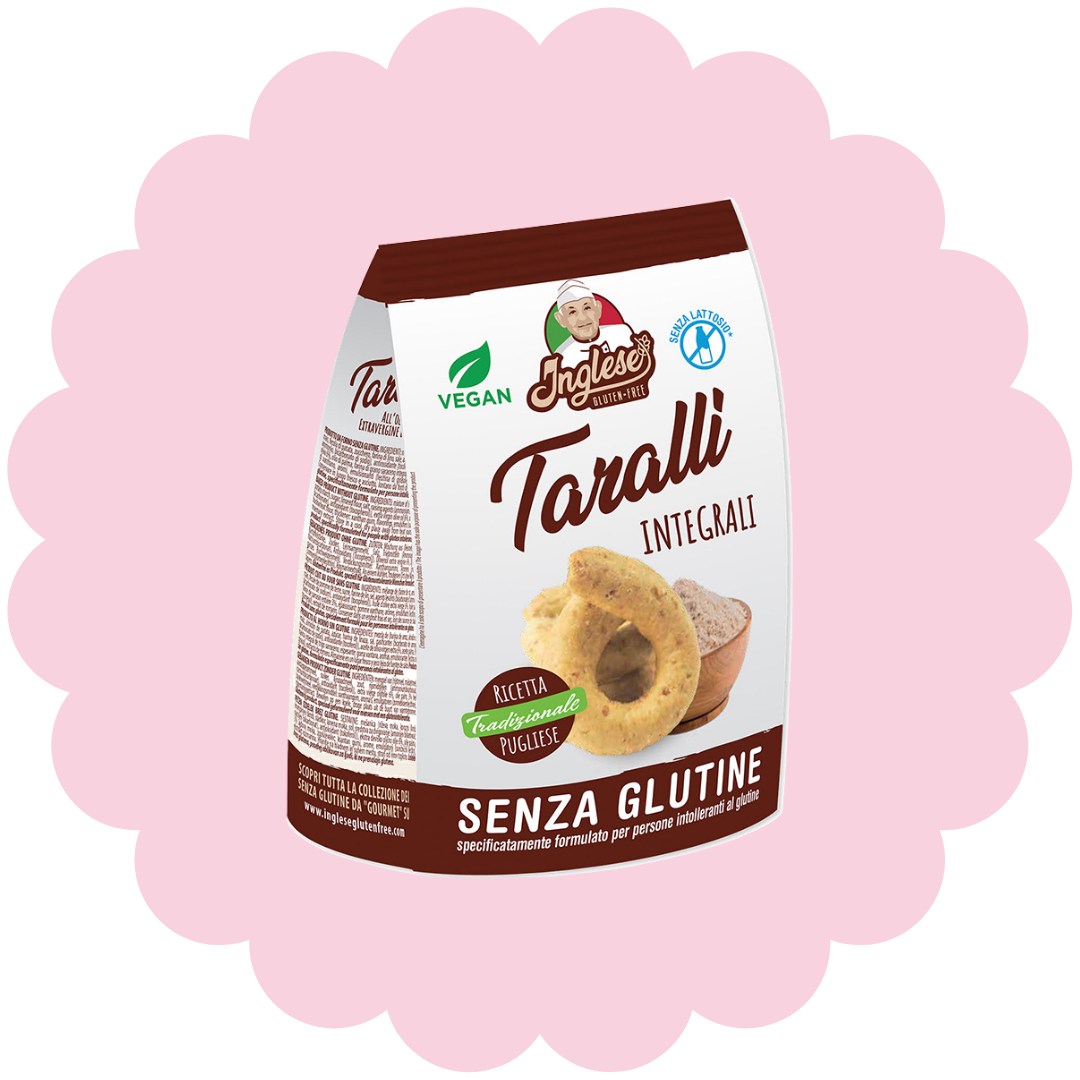 Taralli au  romarin à base de farines complètes sans gluten